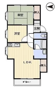 アンロジュマン【1階】の間取り