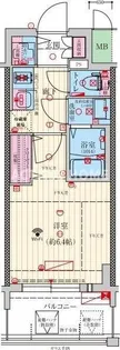 大阪府大阪市東住吉区桑津2【マンション】の間取り