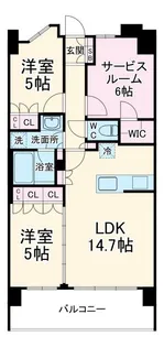 センチュリー蕨【8階】の間取り