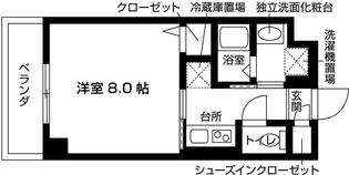【新築】Wisteria京都深草【3階】の間取り