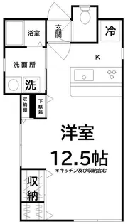 ワンオーワン【2階】の間取り