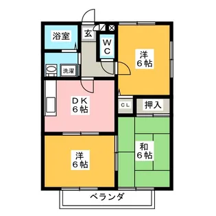 AOK【2階】の間取り