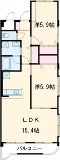 セントフィールド【2階】の間取り