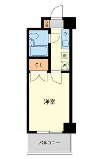 神奈川県川崎市中原区新丸子東1【マンション】の間取り