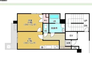 サンライズタカチオ【3階】の間取り