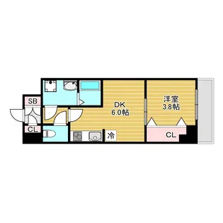 ウインズコート緑地パーク【4階】の間取り