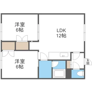 ラミアール花畔【2階】の間取り