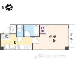 バインオークネクト【1階】の間取り