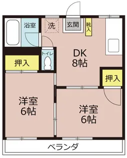 フジフォーブル【2階】の間取り