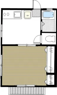 東京都世田谷区上祖師谷1【アパート】の間取り