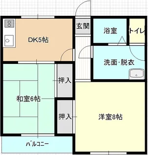 コーポ誠【2階】の間取り