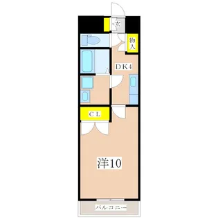 エスペランス中郡【3階】の間取り