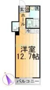 ドゥアエSHOTO【1階】の間取り