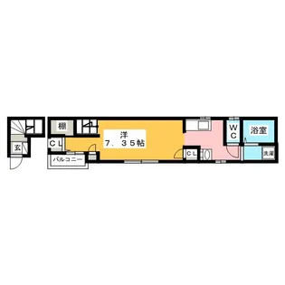 ステージ鳩ヶ谷本町【2階】の間取り