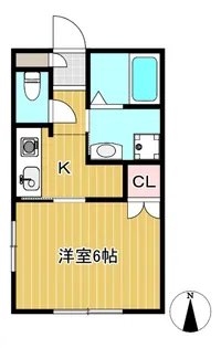ハウスひばりが丘【1階】の間取り