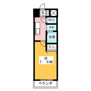 アヴリル <AVRIL>【2階】の間取り