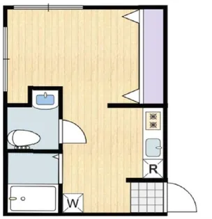 ファミーユ若林【1階】の間取り