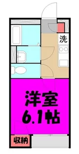 サニーヒル【1階】の間取り