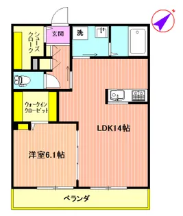 セトル【3階】の間取り