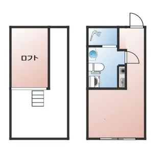 マハロテラス【2階】の間取り