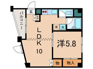 ト-レ・タケダの間取り