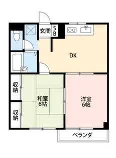 東京都多摩市和田【アパート】の間取り