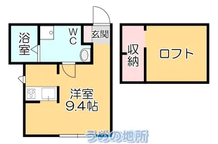 PRIMA久留米【2階】の間取り