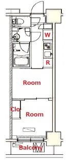 ガーラ・ステーション川崎平間【2階】の間取り