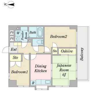 セリオ8番館【3階】の間取り