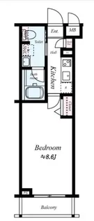 ウィリア矢口【3階】の間取り