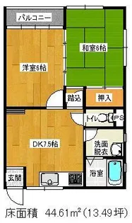 アーバンクラッセ【2階】の間取り