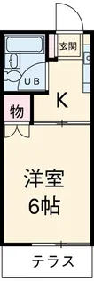 パールナイン【1階】の間取り