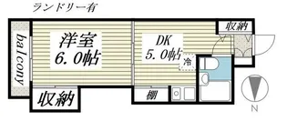 ブルーリーフ・K【4階】の間取り