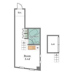 カサメヒカーナ【2階】の間取り