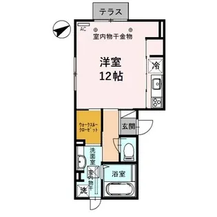 ヴィオラII【1階】の間取り