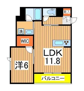 コルマル【2階】の間取り