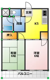 ドルフみずほ台【3階】の間取り