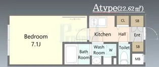 AGRACES小竹向原の間取り