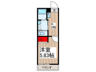 ロワジール新河岸【1階】の間取り