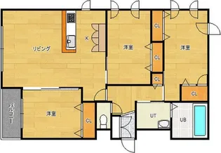 ルーチェII【4階】の間取り