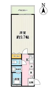(仮称)キャメル蒲生4【1階】の間取り