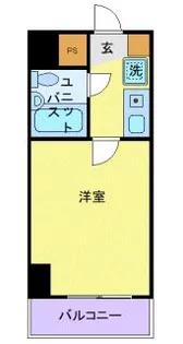 モナークマンション橋本弐番館【6階】の間取り