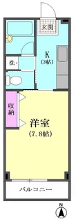 第一紅竹マンション【3階】の間取り