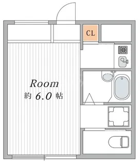 ハイツ和【1階】の間取り