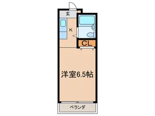 HRKスポーツレジデンス【1階】の間取り