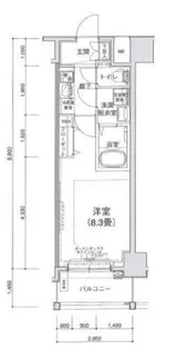 アイル東京向島参番館【6階】の間取り