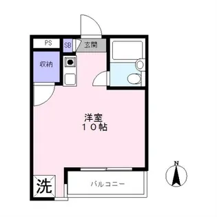 プラシス大岡山【3階】の間取り