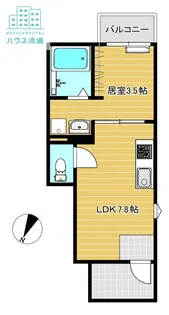 ルミエール【1階】の間取り