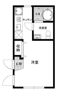 ガーデン南馬込【1階】の間取り