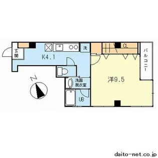 サクシード虎ノ門【7階】の間取り